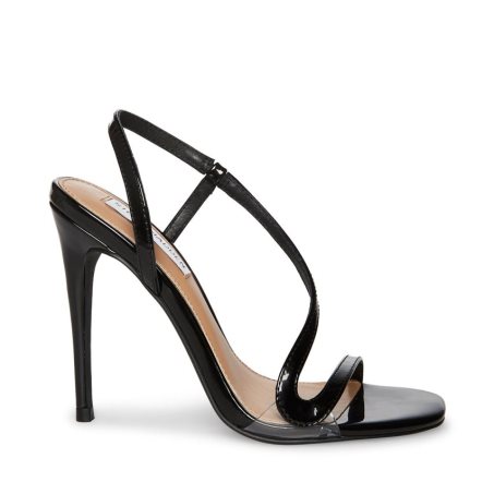 Sandalias Tacones Steve Madden Nadia Charol Mujer Negras | ES EK132E